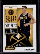 Nikola Jokic 2018-19 Panini Contenders #26