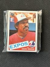 1985 Topps Lot of 25 - Team bagged