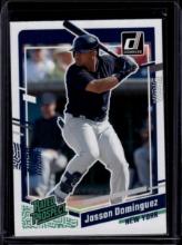 Jasson Dominguez 2023 Panini Donruss Rated Rookie RC #89