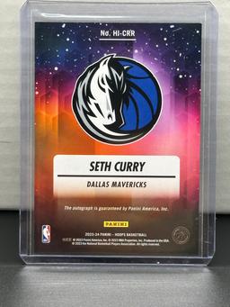 Seth Curry 2023-24 Panini NBA Hoops Ink Auto #HI-CRR