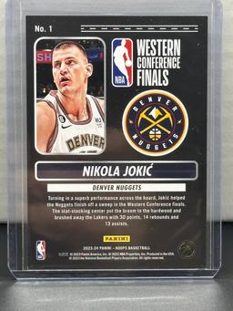 Nikola Jokic 2023-24 Panini NBA Hoops Road to the Finals Conference Finals (#261/499) Insert #1