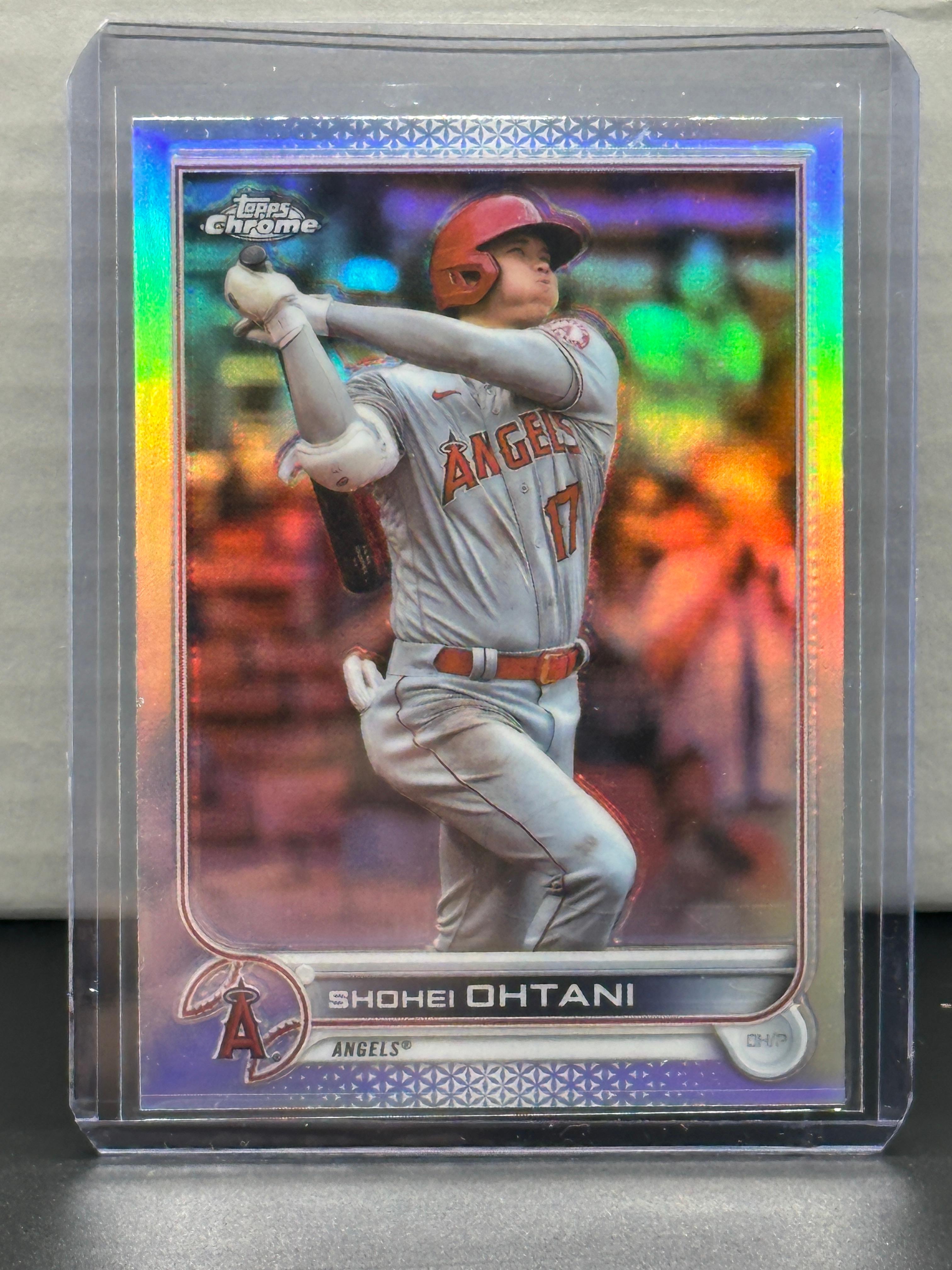 Shohei Ohtani 2022 Topps Chrome Refractor #1