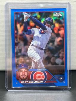 Cody Bellinger 2023 Topps Chrome Blue Refractor (#134/150) Parallel #USC78