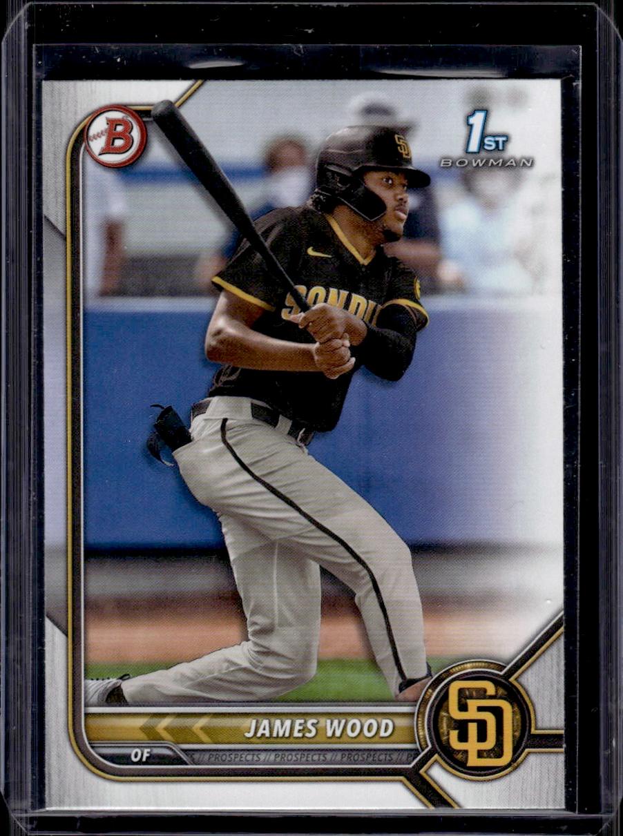 James Wood 2022 Bowman Rookie RC #BP-108