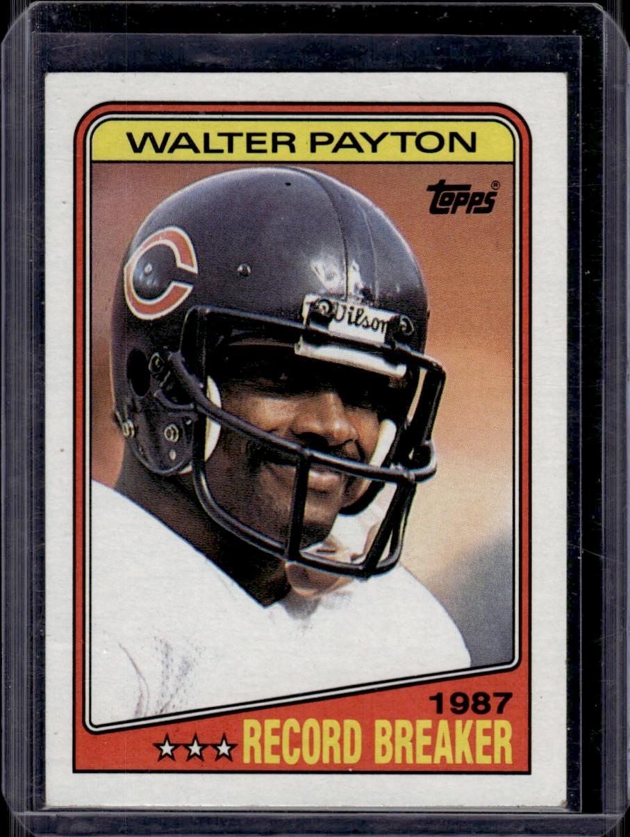 Walter Payton 1988 Topps Record Breaker #5