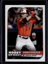 Gunnar Henderson 2024 Topps Hobby Rip Night #7