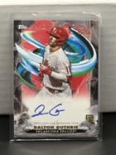 Dalton Guthrie 2023 Topps Inception Rookies and Emerging Stars (#45/50) Rookie RC Auto #BRES-DG
