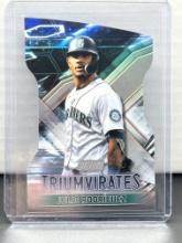 Julio Rodriguez 2023 Topps Stadium Club Triumverate Die Cut Refractor Insert #T-21