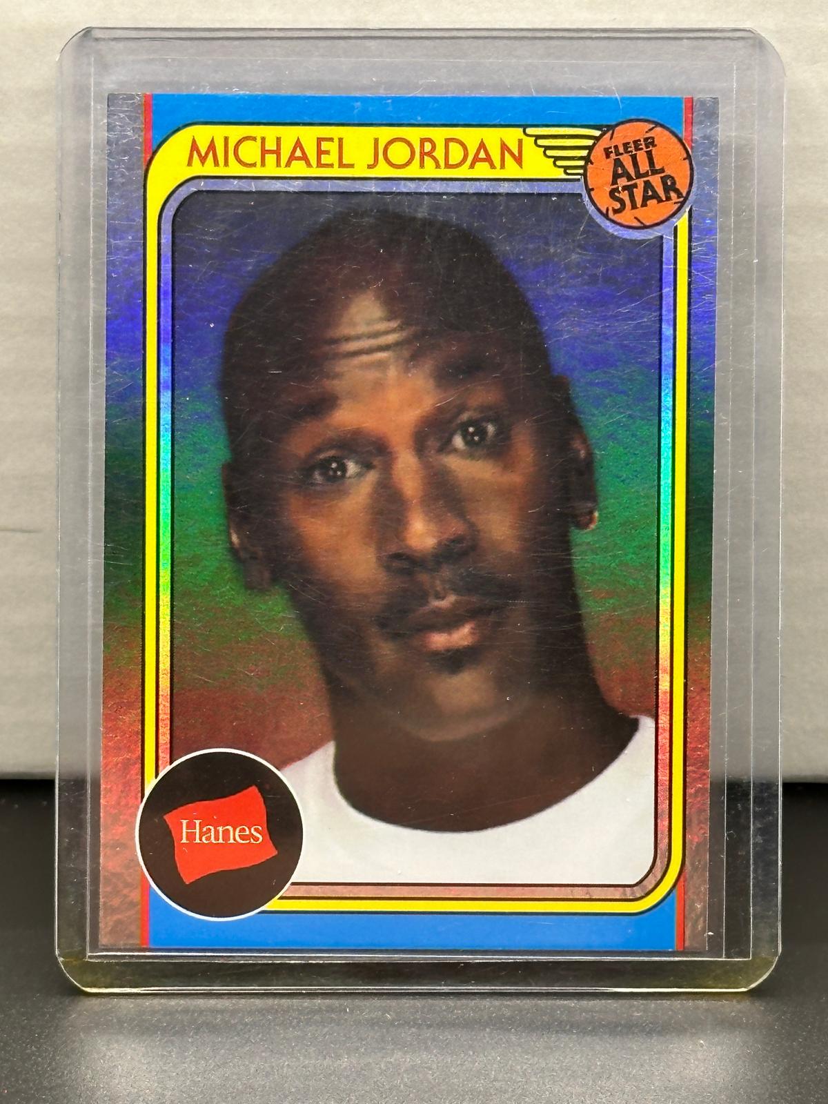 Michael Jordan 2019 Fleer Hanes All Star #HA-6