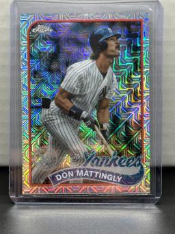 Don Mattingly 2024 Topps Chrome 1989 Design Mojo Refractor Insert #T88C-7