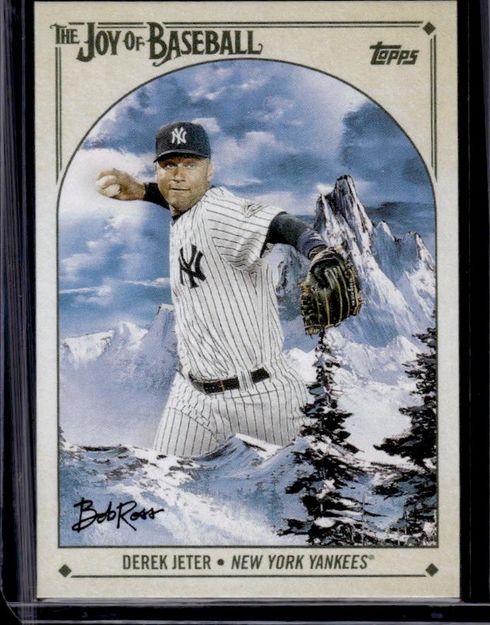 Derek Jeter 2023 Topps Bob Ross The Joy of Baseball #13