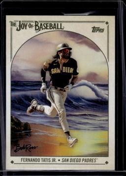 Fernando Tatis Jr. 2023 Topps Bob Ross The Joy of Baseball #31