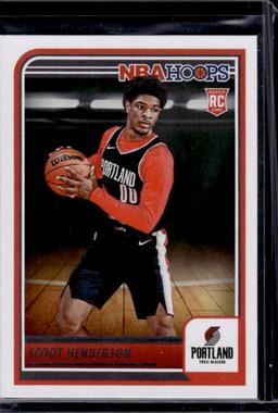 Scoot Henderson 2023-24 Panini NBA Hoops Rookie RC #232