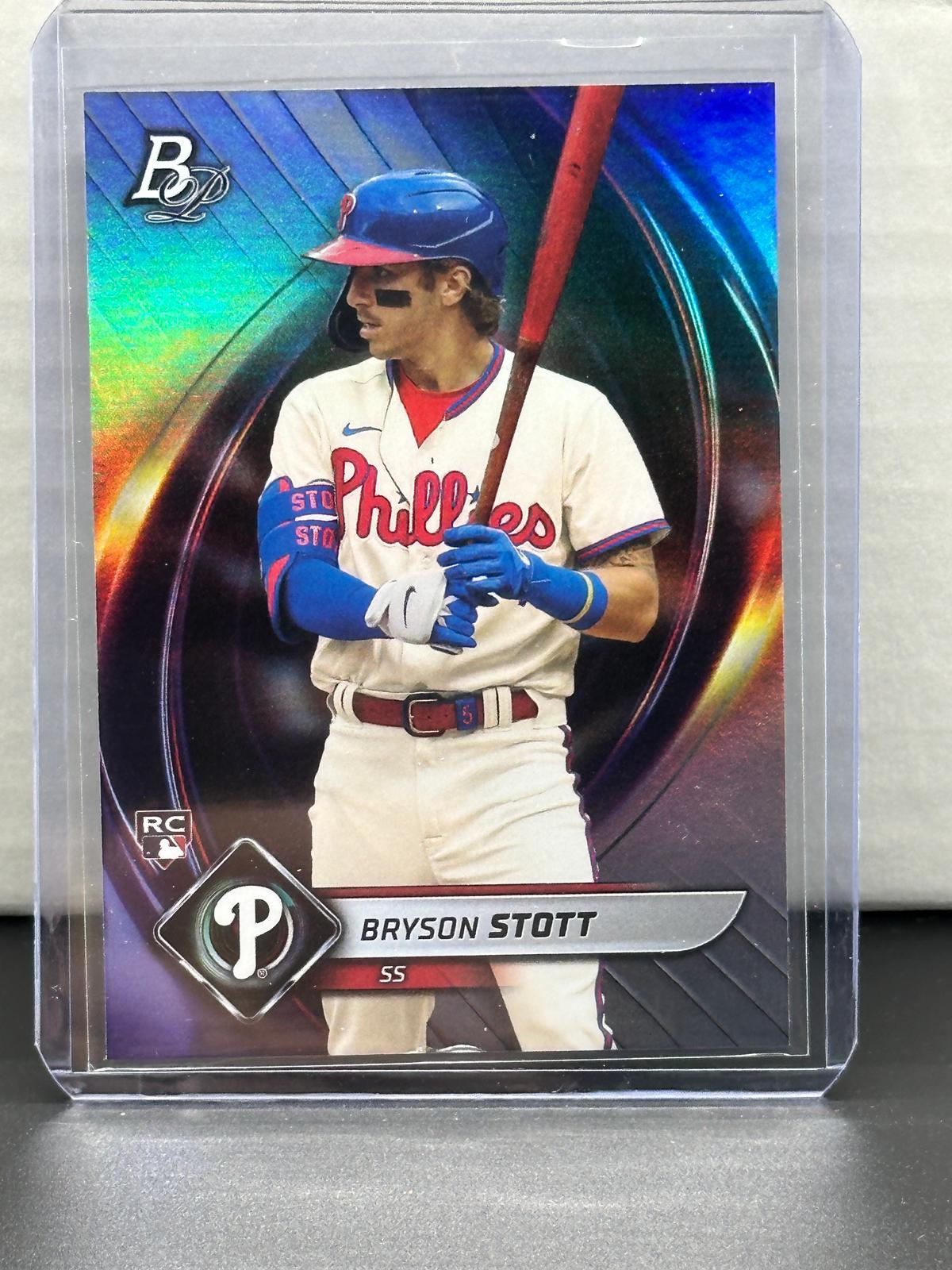 Bryson Stott 2022 Bowman Platinum Rookie RC #24