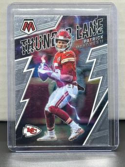 Patrick Mahomes 2022 Panini Mosaic Thunder Lane Insert #TL-20