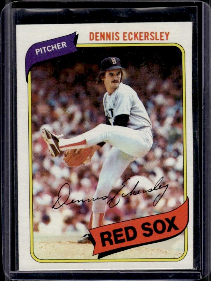 Dennis Eckersley 1980 Topps #320