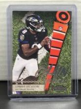 Lamar Jackson 2021 Panini Contenders Chain Movers Insert #CM-LJA