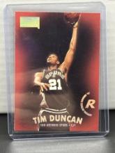 Tim Duncan 1997 Skybox Premium Rookie RC #112