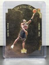 Scottie Pippen 1997-98 Upper Deck Star Attractions Gold Die Cut Parallel #SA-19