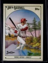 Shohei Ohtani 2023 Topps Bob Ross The Joy of Baseball #1