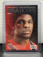 Scoot Henderson 2023-24 Panini NBA Hoops Rookie Special RC Insert #4