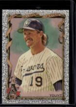 Robin Yount 2023 Topps Allen and Ginter Foil Filigree Short Print Parallel #310