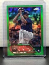 Kenley Jansen 2023 Topps Chrome Green Refractor (#98/99) Parallel #USC118