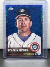 Edgar Martinez 2022 Topps Chrome Platinum Toile Blue (#199/199) Refractor #259