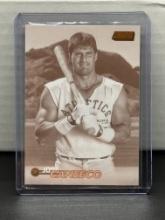 Jose Canseco 2023 Topps Stadium Club Orange Foil Sepia Parallel #124