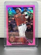 Gabriel Moreno 2023 Topps Chrome Pink Refractor Rookie RC #USC36