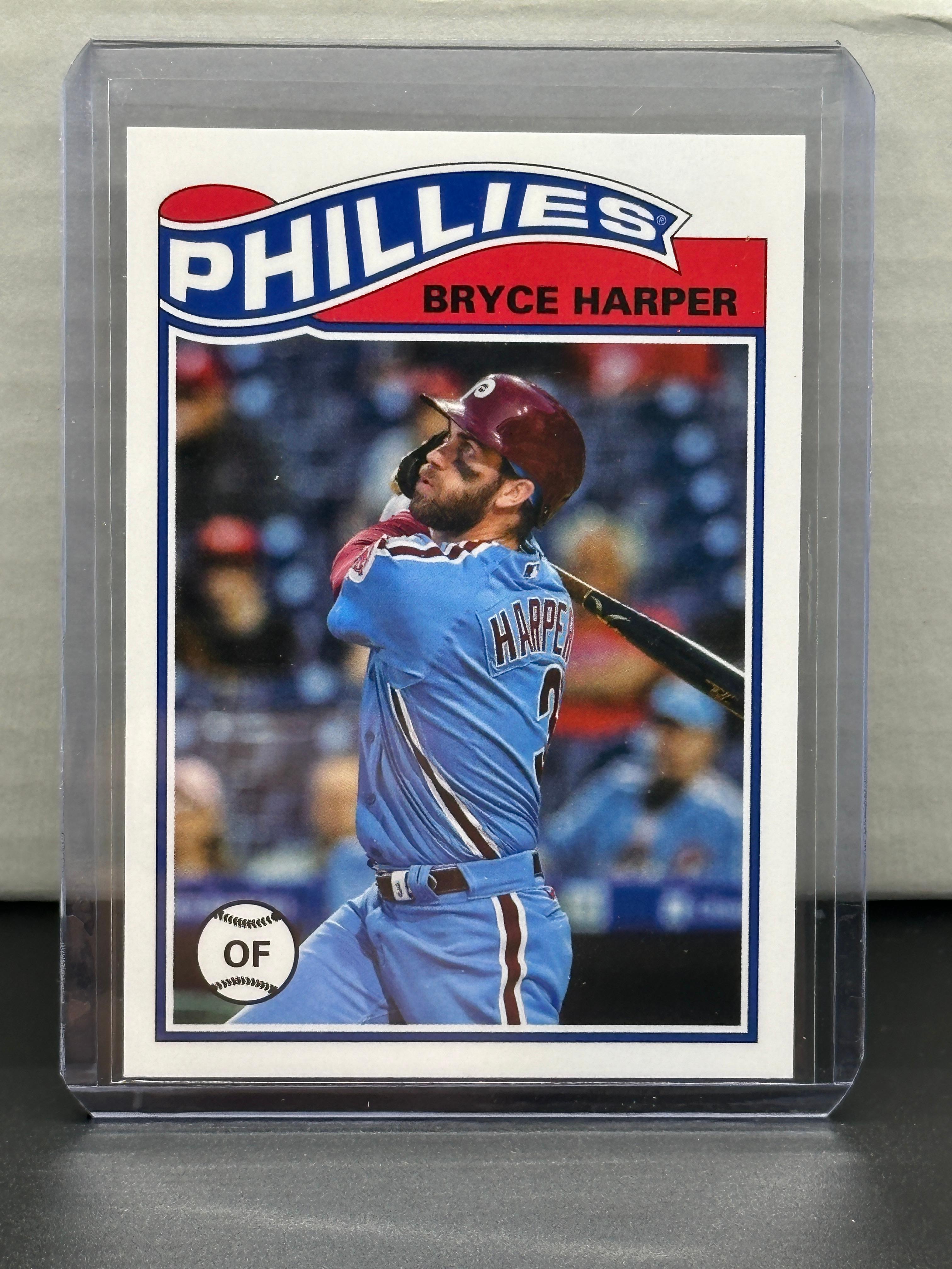 Bryce Harper 2021 Topps UK Edition 1978-79 Design Insert #SR-21