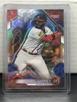 Michael Harris Jr. 2023 Bowman's Best RC Rookie Refractor #27