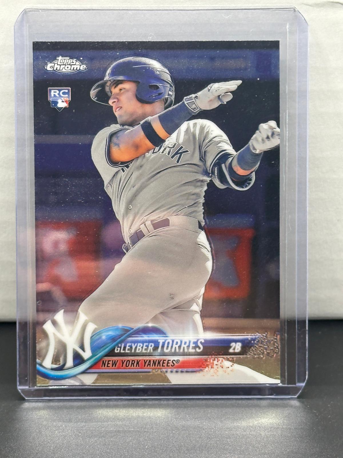 Gleyber Torres 2018 Topps Chrome RC Rookie #31