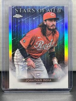 Jonathan India 2022 Topps Chrome Stars of MLB Refractor Insert #SMLBC-68