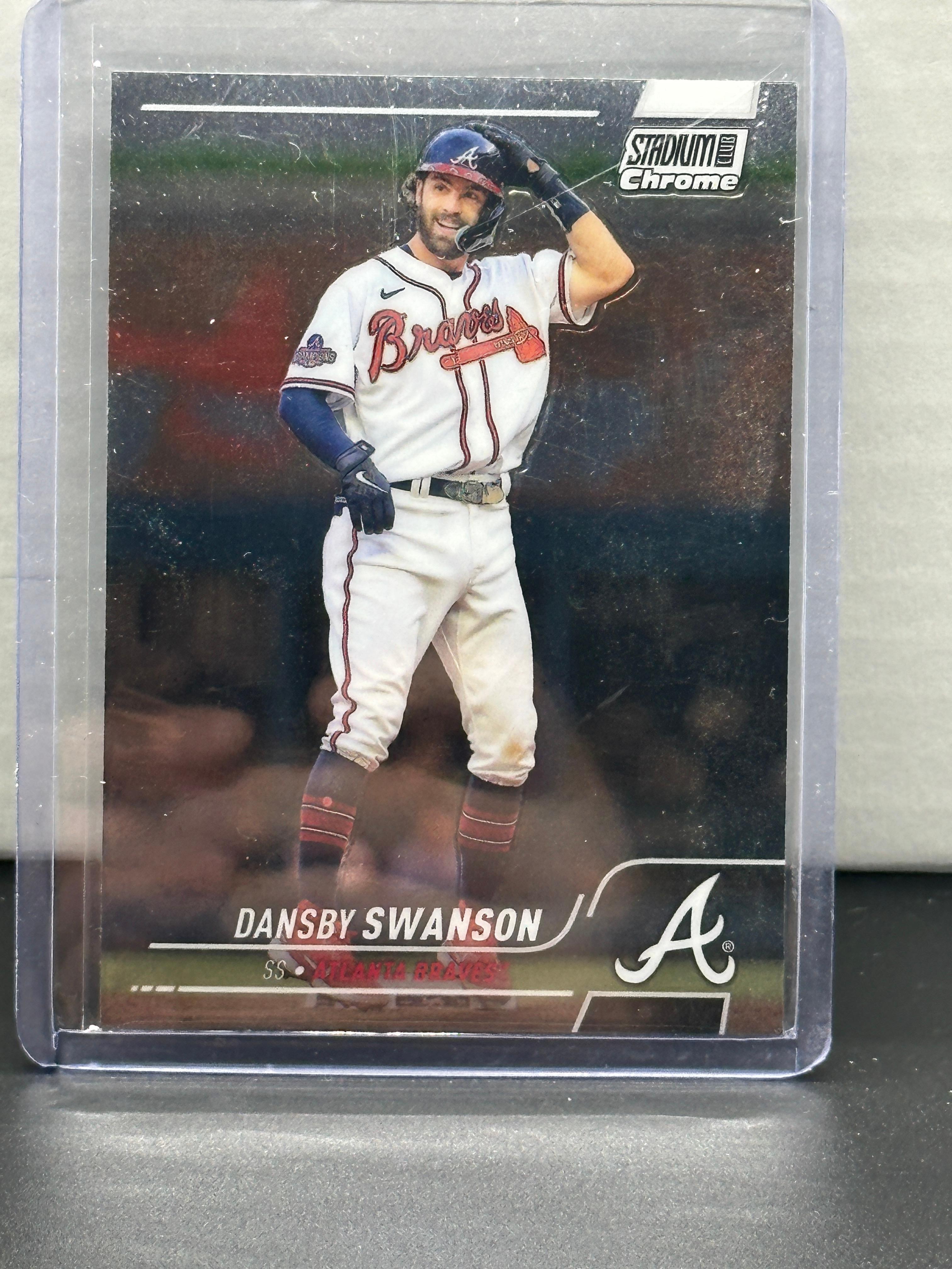 Dansby Swanson 2022 Topps Stadium Club Chrome #169