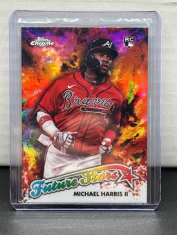 Michael Harris III 2023 Topps Future Stars Refractor Rookie RC Insert #FSU-9