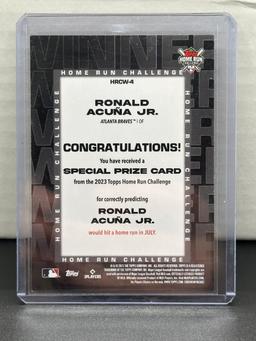 Ronald Acuna Jr. 2023 Topps Home Run Challenge (#158/191) Winner #HRCW-4