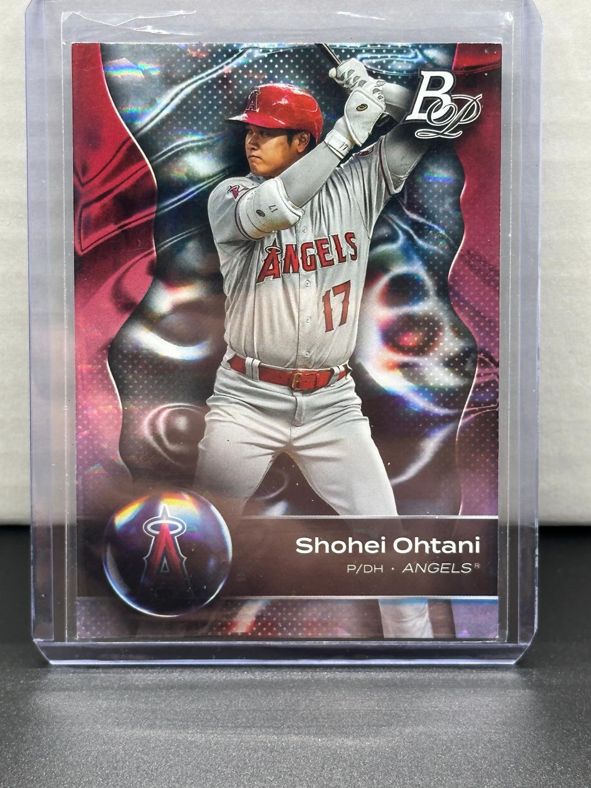 Shohei Ohtani 2023 Bowman Platinum Ice Foil Parallel #68