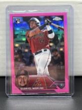 Gabriel Moreno 2023 Topps Chrome Pink Refractor Rookie RC #USC36