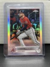 Freddie Freeman 2022 Topps Chrome Refractor #14