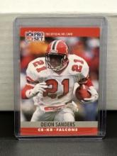 Deion Sanders 1990 Pro Set #21