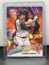 Corbin Carroll 2023 Topps Chrome Future Stars Refractor Rookie RC #FSU-10