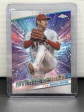 Shohei Ohtani 2024 Topps Chrome Stars of MLB Refractor Insert #SMLBC-21