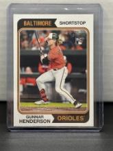 Gunnar Henderson 2023 Topps Archives Rookie RC #64