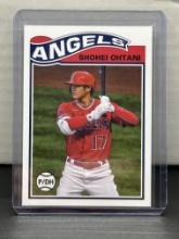 Shohei Ohtani 2021 Topps UK Edition 1978-79 Design Insert #SR-2