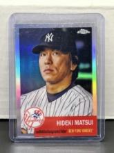 Hideki Matsui 2022 Topps Chrome Platinum Refractor #83