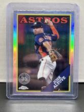 Jose Altuve 2023 Topps Chrome 1988 Design Refractor Insert #88CU-13