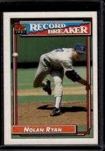 Nolan Ryan 1992 Topps Record Breaker #4