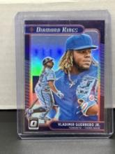 Vladimir Guerrero Jr. 2021 Panini Donruss Optic Diamond Kings Silver Prizm Insert Parallel #3