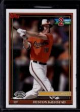 Heston Kjerstad 2021 Topps Pro Debut #2 Draft Pick Rookie RC #PD-154